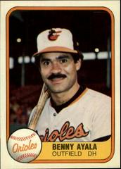 Benny Ayala #185 Baseball Cards 1981 Fleer Prices