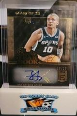 Jeremy Sochan [Gold] #RYB-JSH Basketball Cards 2022 Panini Donruss Elite Rookie Yearbook Autographs Prices