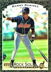 Manny Ramirez Baseball Cards 1997 Upper Deck Rock Solid Foundation Prices