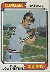 John Lowenstein Baseball Cards 1974 Topps Prices