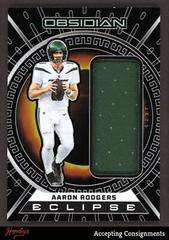 Aaron Rodgers #ECL-ARO Football Cards 2023 Panini Obsidian Eclipse Prices