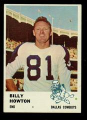 Billy Howton #45 Football Cards 1961 Fleer Prices