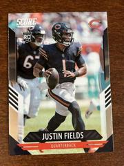 Justin Fields #403 Football Cards 2021 Panini Chronicles Score Update Rookies Prices