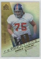 Andrew Strojny #281 Football Cards 2004 Upper Deck Reflections Prices