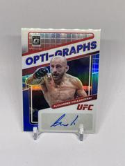 Alexander Volkanovski [Blue] Ufc Cards 2022 Panini Donruss Optic UFC Opti Graphs Prices