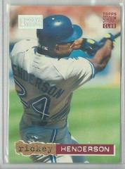 Rickey Henderson #107 Baseball Cards 1994 Stadium Club 1st Day Issue Prices