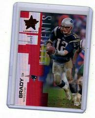 Tom Brady Football Cards 2007 Leaf Rookies & Stars Prices