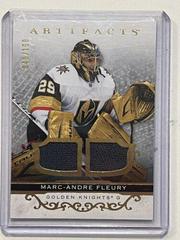 Marc Andre Fleury [Material Gold] Hockey Cards 2021 Upper Deck Artifacts Prices