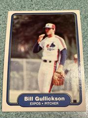 Bill Gullickson #190 Baseball Cards 1982 Fleer Prices
