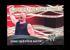 Stone Cold Steve Austin [Gold] Wrestling Cards 2011 Topps WWE Superstar Swatches Prices