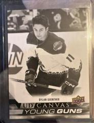 Dylan Guenther [Black & White] #C239 Hockey Cards 2022 Upper Deck UD Canvas Prices