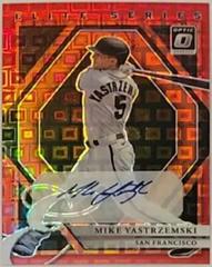 Mike Yastrzemski [Pandora Red] #ESS-MY Baseball Cards 2022 Panini Donruss Optic Elite Series Signatures Prices