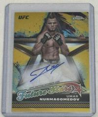 Umar Nurmagomedov [Gold Refractor] #FSA-UNU Ufc Cards 2024 Topps Chrome UFC Future Stars Autograph Prices