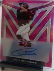 Julio Rodriguez [Pink] #BA-JR1 Baseball Cards 2020 Leaf Valiant Autographs Prices