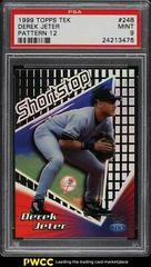 Derek Jeter [Pattern 12] #24B Baseball Cards 1999 Topps Tek Prices