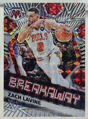 Zach LaVine [White] #16 Basketball Cards 2022 Panini Mosaic Breakaway Prices
