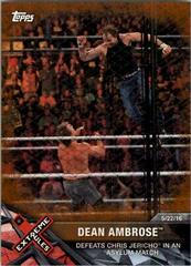 Dean Ambrose [Bronze] Wrestling Cards 2017 Topps WWE Road To Wrestlemania Prices