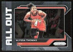 Alyssa Thomas #13 Basketball Cards 2023 Panini Prizm WNBA All Out Prices