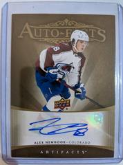 Alex Newhook Hockey Cards 2022 Upper Deck Artifacts Auto Facts Prices