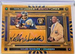 Kellen Winslow [White Gold] #GJS-KW Football Cards 2023 Panini Gold Standard Jacket Signatures Prices