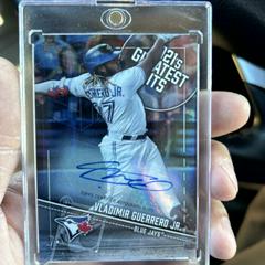 Vladimir Guerrero Jr. [Autograph] #21GH-1 Baseball Cards 2022 Topps 2021’s Greatest Hits Prices