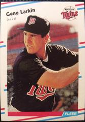 Gene Larkin #14 Baseball Cards 1988 Fleer Prices