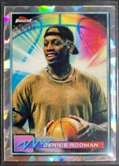 Dennis Rodman [Atomic Refractor] #10 Basketball Cards 2021 Topps Finest Prices