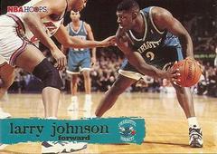 Larry Johnson #10 Basketball Cards 1995 Hoops Prices