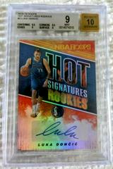 Luka Doncic #HSR-LD Basketball Cards 2018 Panini Hoops Hot Signatures Rookies Prices