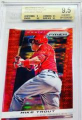 Mike Trout [Red Pulsar] #301 Baseball Cards 2013 Panini Prizm Prices