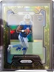 Anthony Richardson [Autograph Camo] #343 Football Cards 2023 Panini Prizm Prices