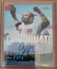 Joey Votto Baseball Cards 2022 Topps Chrome Heart of the City Autographs Prices