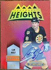 Cam Neely [Autograph Red] #LH-1 Hockey Cards 2021 Upper Deck Stature Legendary Heights Prices