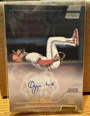 Ozzie Smith Baseball Cards 2022 Stadium Club Oversized Box Topper Autograph Prices