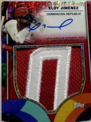 Eloy Jimenez [Red Hot] #AV-EJ Baseball Cards 2023 Topps World Classic Autographs Prices