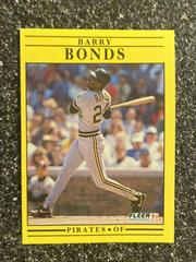 Barry Bonds Baseball Cards 1991 Fleer Prices
