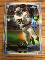 Justin Tuck [Refractor] #3 Football Cards 2014 Topps Chrome Prices
