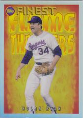Nolan Ryan #FT-2 Baseball Cards 2022 Topps Finest Flashback Flame Throwers Prices