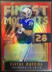 Peyton Manning #FM28 Football Cards 2005 Topps Finest Manning Moments Prices