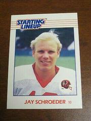 Jay Schroeder Football Cards 1988 Kenner Starting Lineup Prices