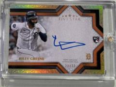 Riley Greene #FSS-RG Baseball Cards 2023 Topps Five Star Signature Prices