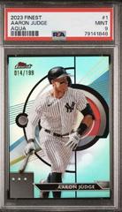Aaron Judge [Aqua] Baseball Cards 2023 Topps Finest Prices