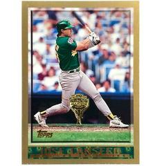 Jose Canseco [Diamondbacks Inaugural] #110 Baseball Cards 1998 Topps Prices