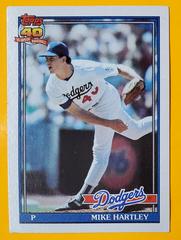 Mike Hartley #199 Baseball Cards 1991 Topps Tiffany Prices