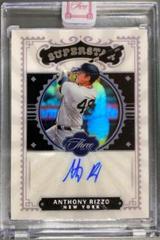 Anthony Rizzo #SS-AR Baseball Cards 2022 Panini Three and Two Superstar Signatures Prices