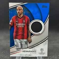Theo Hernandez [Blue Foilboard] #TS-TH Soccer Cards 2023 Topps UEFA Club Superstar Relic Prices