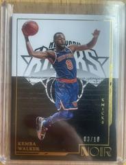 Kemba Walker [Gold] Basketball Cards 2021 Panini Noir Prices