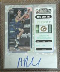 Andrew Nembhard [Autograph Cracked Ice Ticket] #119 Basketball Cards 2022 Panini Contenders Prices