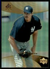 Randy Johnson Baseball Cards 2005 Upper Deck Reflections Prices