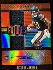 Roschon Johnson [Ruby] #FDA-31 Football Cards 2023 Panini Legacy Futures Dual Patch Autographs Prices